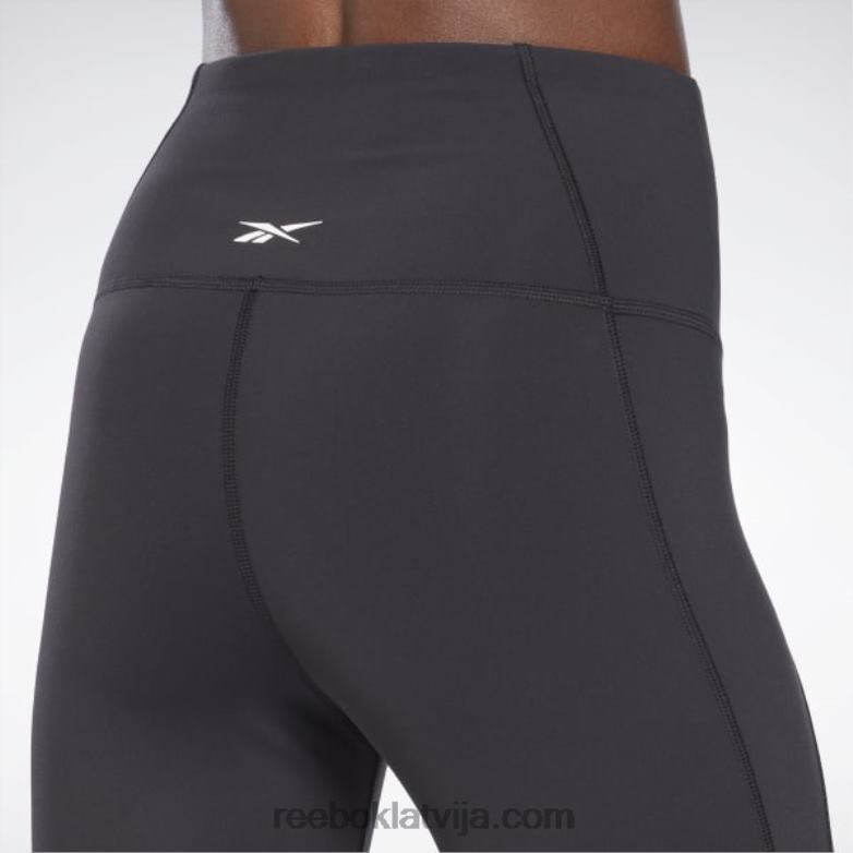 lux zeķubikses ar augstu jostasvietu sievietes 0T464295 Reebok melns