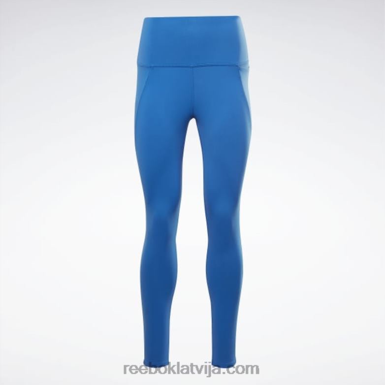 lux zeķubikses ar augstu jostasvietu sievietes 0T464426 Reebok vektors zils