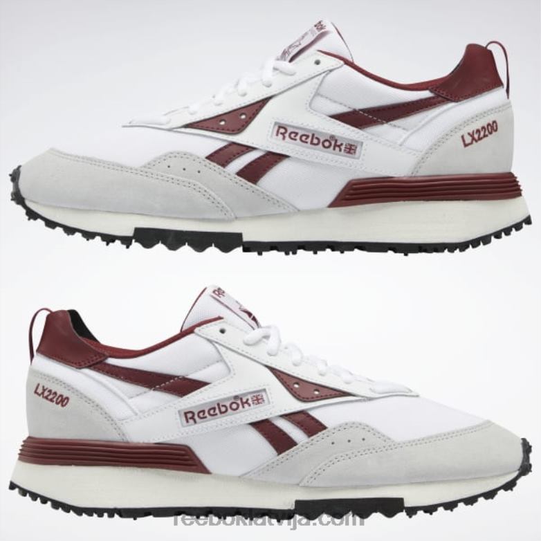 lx2200 apavi0T46499 Reebok ftwr balts/klasisks bordo/tīri pelēks 2