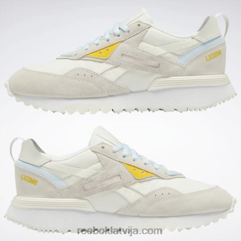 lx2200 sieviešu apavi0T464189 Reebok krīts/stikls zils/porcelāna rozā