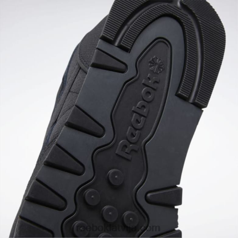 maharishi klasiskās ādas rip stop kurpes0T464356 Reebok kodols melns/tīri pelēks 8