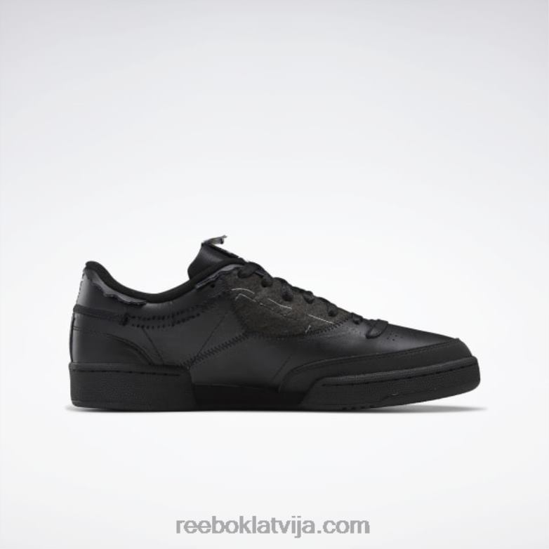 maison margiela club c atmiņa par apaviem0T464332 Reebok melns/ftwr balts