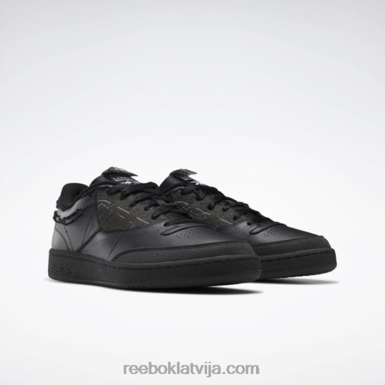 maison margiela club c atmiņa par apaviem0T464332 Reebok melns/ftwr balts