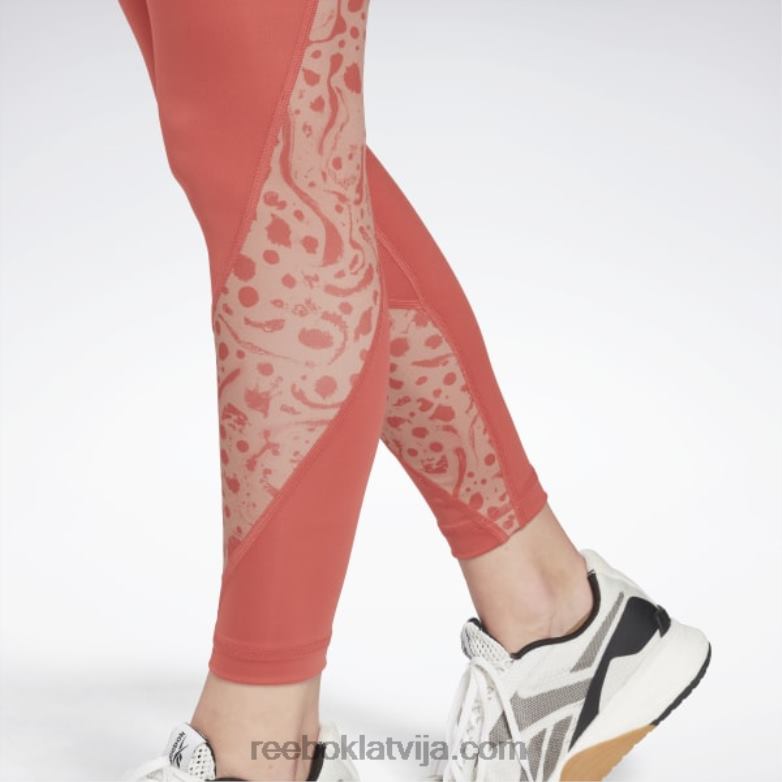 moderni safari legingi sievietes 0T464514 Reebok rodonīts