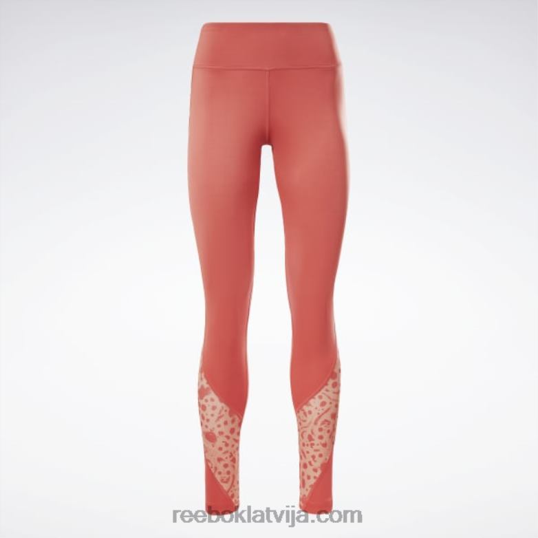 moderni safari legingi sievietes 0T464514 Reebok rodonīts