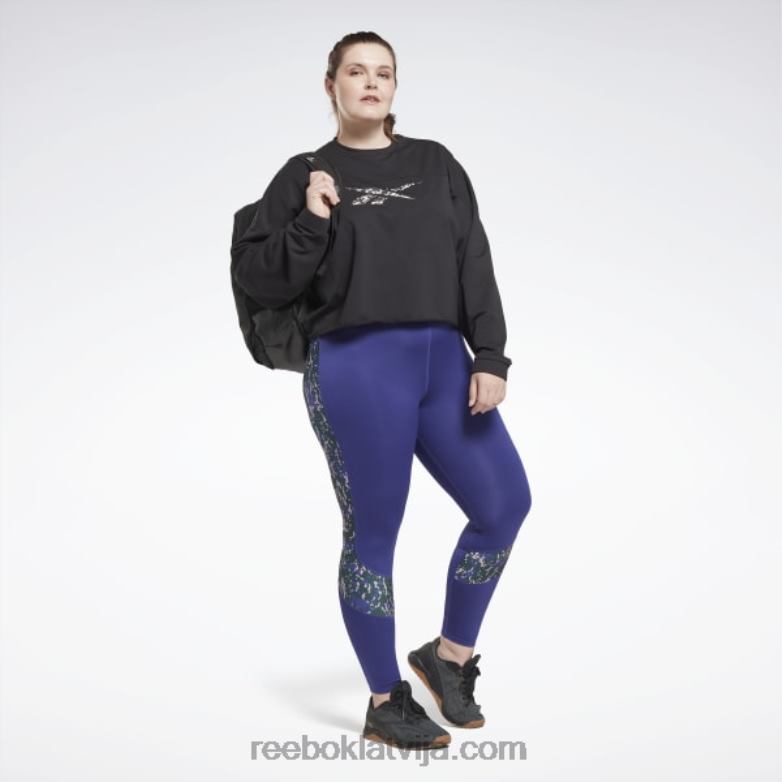 moderns safari pārklājums (plus izmēra) sievietes 0T464664 Reebok melns