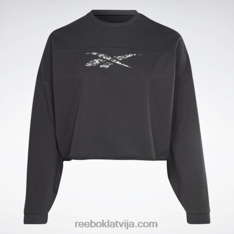 moderns safari pārklājums (plus izmēra) sievietes 0T464664 Reebok melns