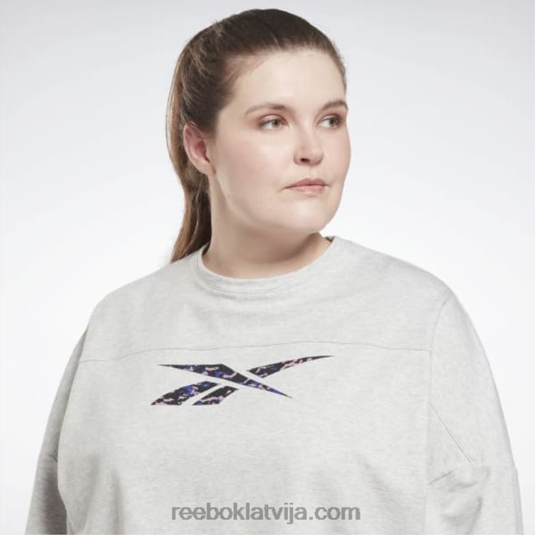 moderns safari pārklājums (plus izmēra) sievietes 0T464875 Reebok gaiši pelēki virši