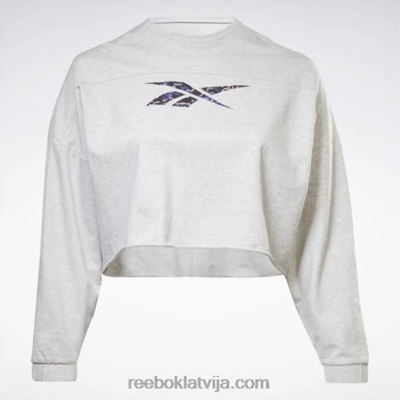 moderns safari pārklājums (plus izmēra) sievietes 0T464875 Reebok gaiši pelēki virši