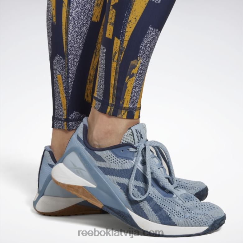 myt allover print zeķubikses sievietes 0T464538 Reebok vektora flote