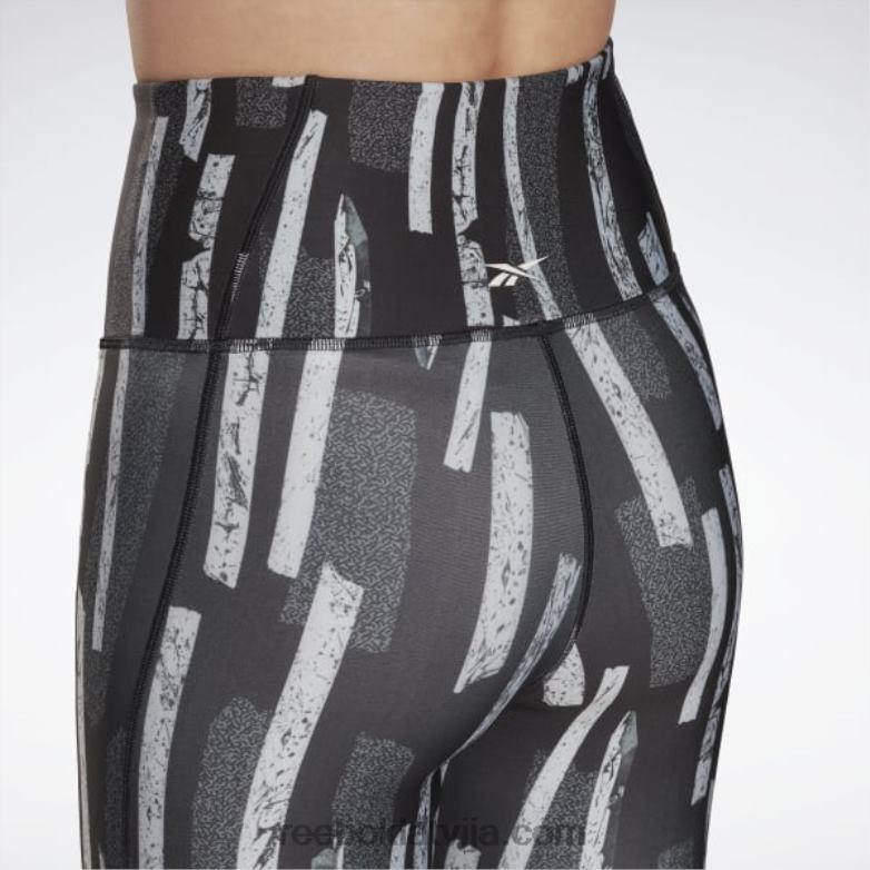 myt allover print zeķubikses sievietes 0T464638 Reebok nakts melns