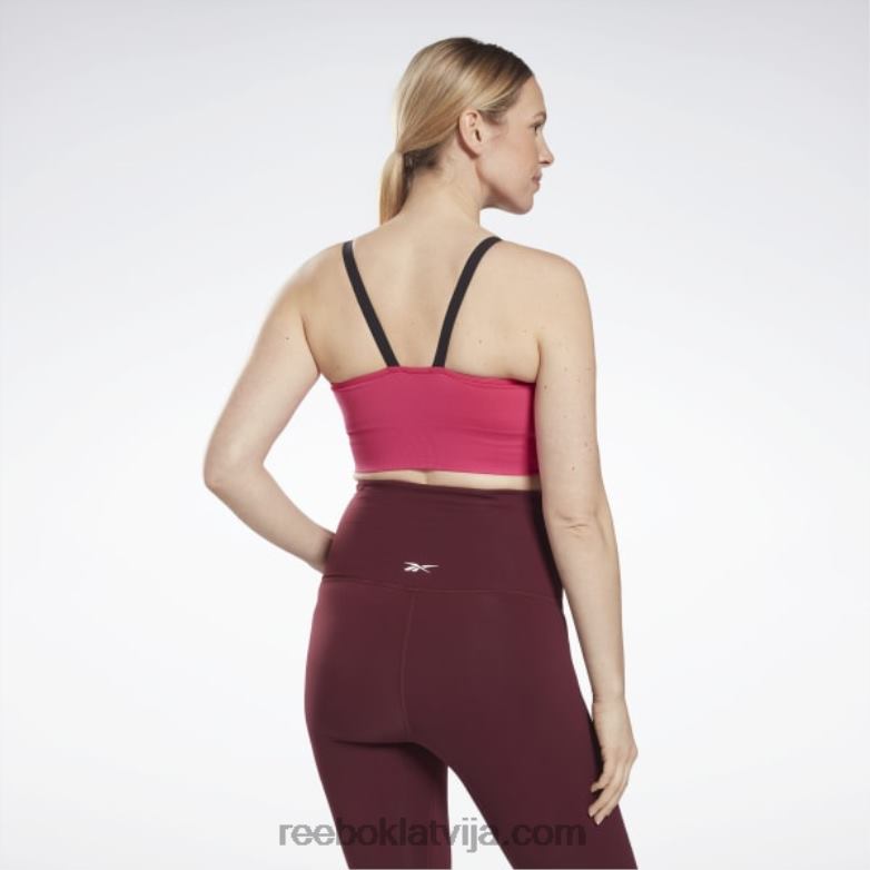 māsu sporta krūšturis sievietes 0T464890 Reebok vajāšana rozā