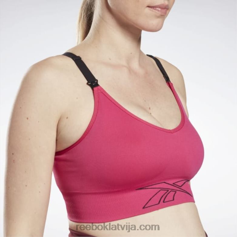 māsu sporta krūšturis sievietes 0T464890 Reebok vajāšana rozā