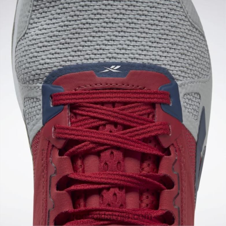 nano 6000 treniņu apavi0T464169 Reebok tīri pelēks 2/zibsarkans/batikas zils