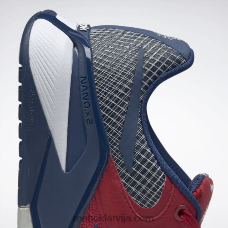 nano 6000 treniņu apavi0T464169 Reebok tīri pelēks 2/zibsarkans/batikas zils