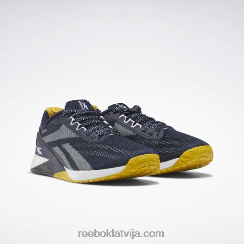 nano x1 sieviešu treniņu apavi0T464934 Reebok vektors tumši zils/spilgts okers/melns kodols