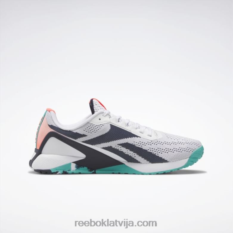 nano x1 vīriešu treniņa apavi0T4641042 Reebok ftwr balts/vector navy/classic teal
