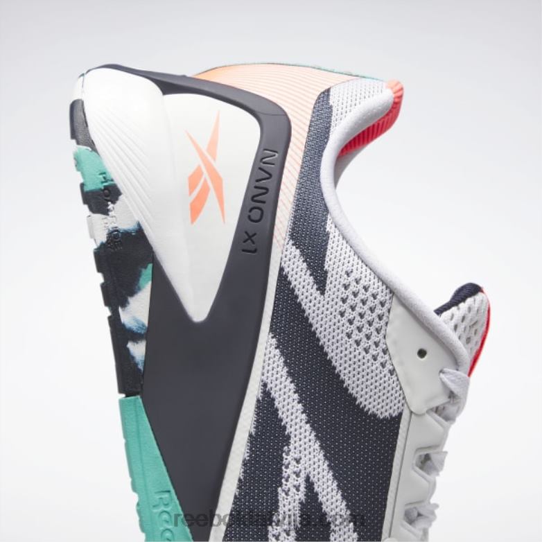 nano x1 vīriešu treniņa apavi0T4641042 Reebok ftwr balts/vector navy/classic teal