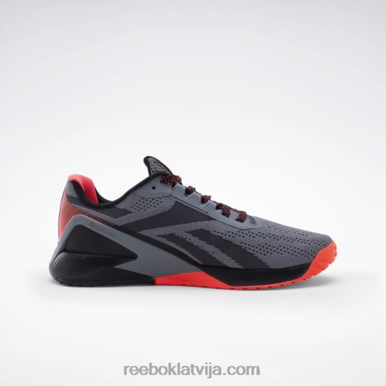 nano x1 vīriešu treniņa apavi0T4641044 Reebok kodols melns/tīri pelēks 5/oranžs uzliesmojums