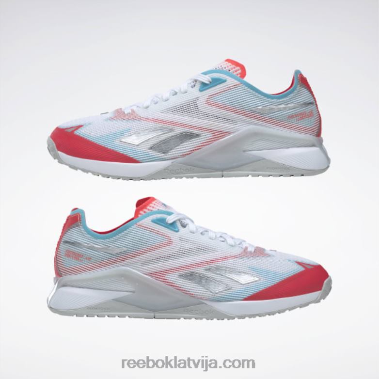 nano x2 froning treniņu apavi0T464207 Reebok ftwr balts/neona zils/neona ķirsis