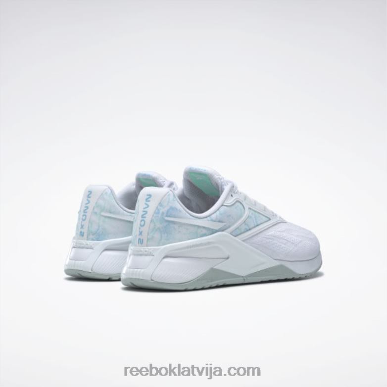 nano x2 sieviešu treniņa apavi0T464180 Reebok ftwr balts/jūras pelēks/mājiens piparmētra