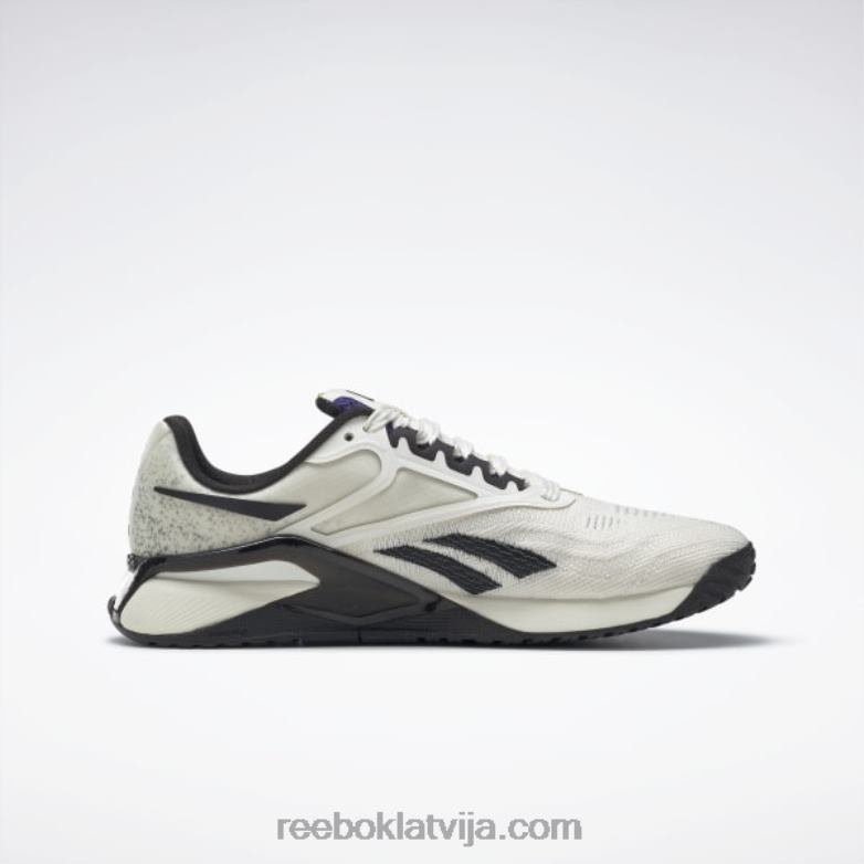 nano x2 sieviešu treniņu apavi les mills0T464115 Reebok krīts / serde melns / trekns violets