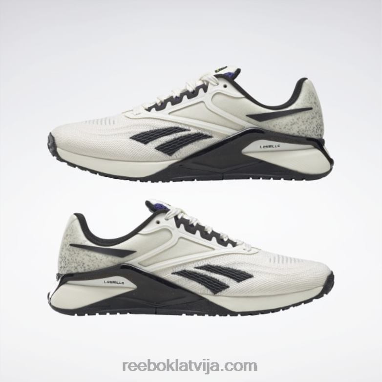 nano x2 sieviešu treniņu apavi les mills0T464115 Reebok krīts / serde melns / trekns violets