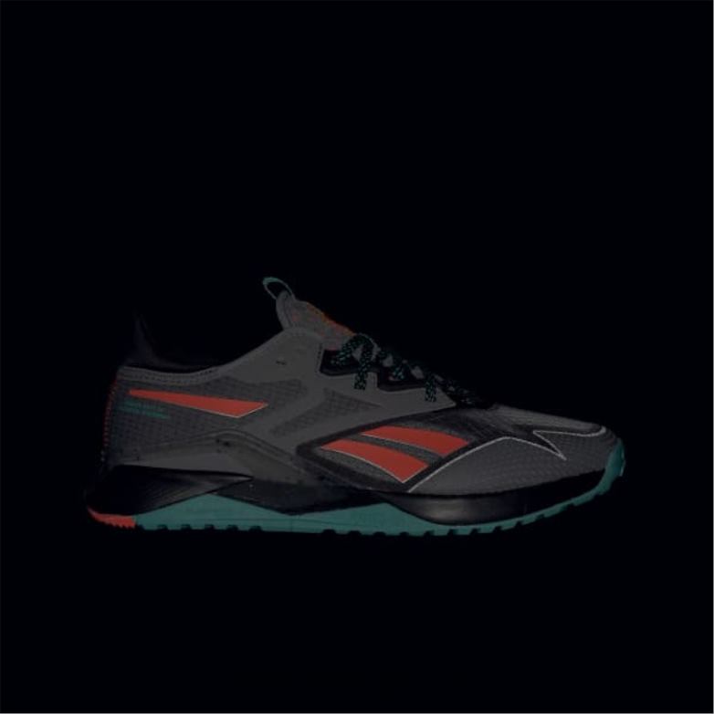 nano x2 tr piedzīvojumu sieviešu treniņu apavi0T464101 Reebok tīri pelēka 5/core melna/klasiska zilganzaļa