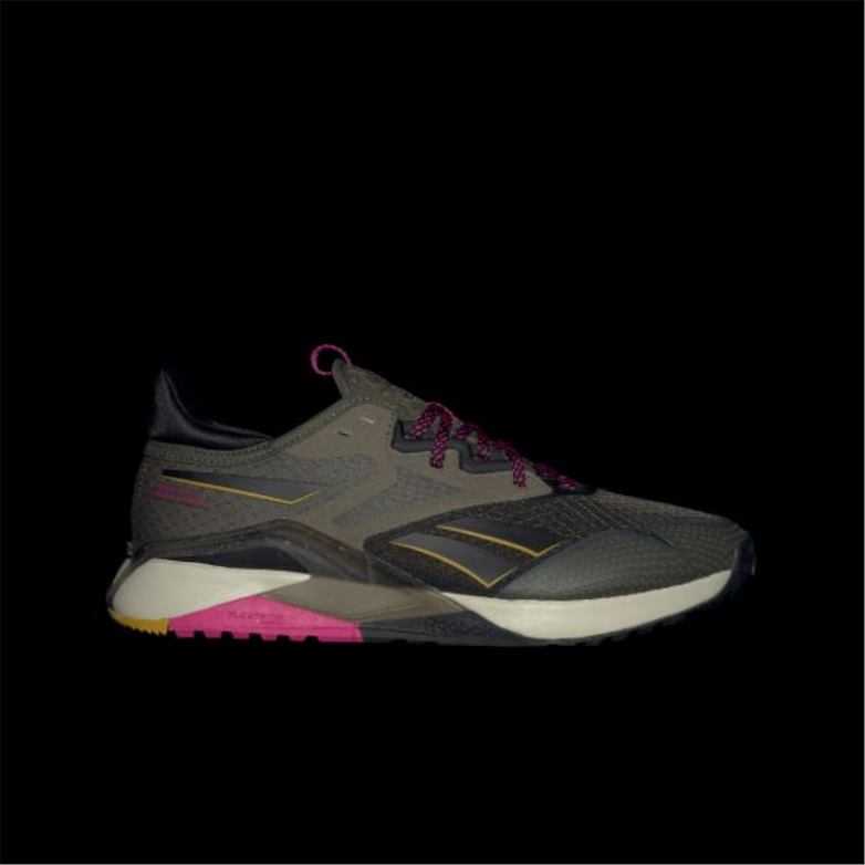 nano x2 tr piedzīvojumu sieviešu treniņu apavi0T464162 Reebok armija zaļš/core melns/lepni rozā