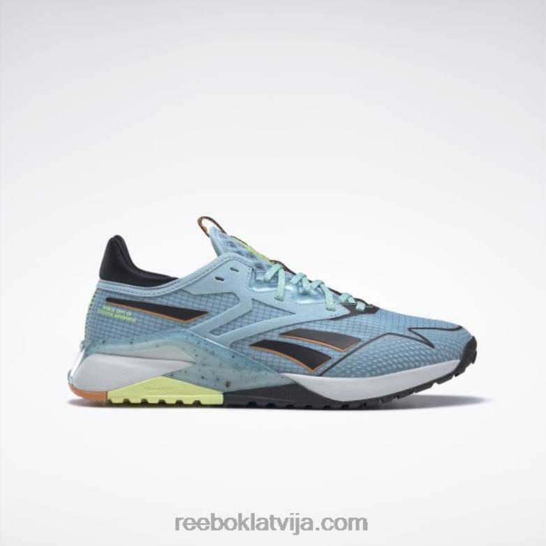 nano x2 tr piedzīvojumu sieviešu treniņu apavi0T464373 Reebok zila pērle/auksti pelēka/melna kodols