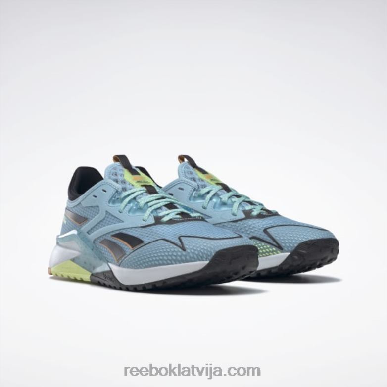 nano x2 tr piedzīvojumu sieviešu treniņu apavi0T464373 Reebok zila pērle/auksti pelēka/melna kodols