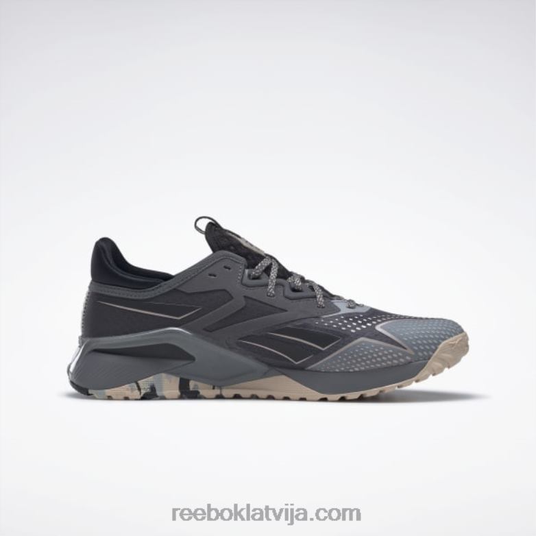 nano x2 tr piedzīvojumu vīriešu treniņa apavi0T4641049 Reebok tīri pelēks 6/core melns/mīksts ekrū