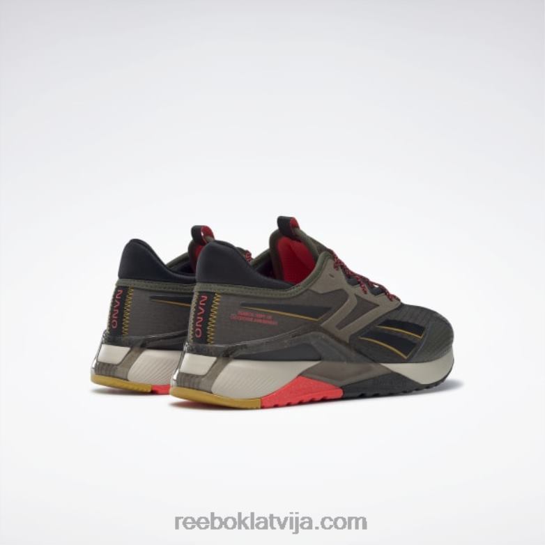 nano x2 tr piedzīvojumu vīriešu treniņa apavi0T4641054 Reebok armija zaļš/core melns/neona ķirsis