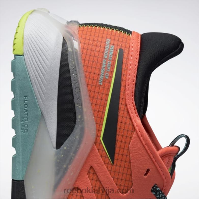 nano x2 tr piedzīvojumu vīriešu treniņa apavi0T4641116 Reebok oranžs uzliesmojums / kodols melns / saules skābes dzeltena