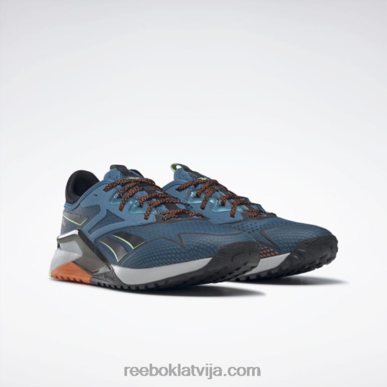 nano x2 tr piedzīvojumu vīriešu treniņa apavi0T4641309 Reebok tēraudzils s23-r/core black/smash orange s23-r