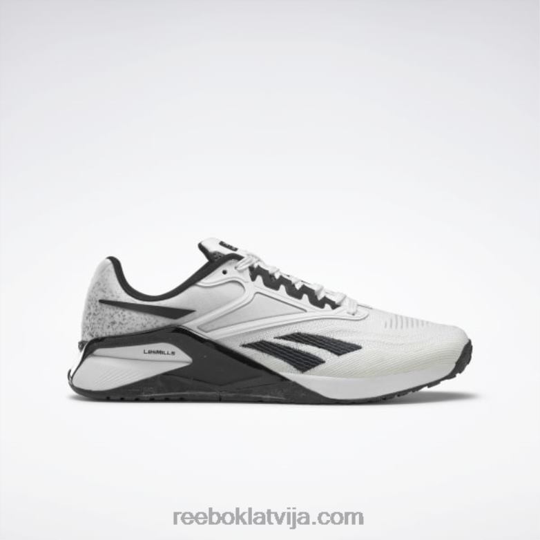 nano x2 vīriešu treniņa apavi les mills0T4641090 Reebok krīts / serde melns / trekns violets