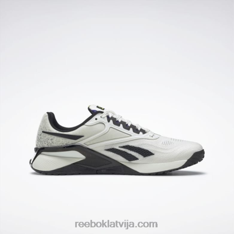 nano x2 vīriešu treniņa apavi les mills0T4641090 Reebok krīts / serde melns / trekns violets