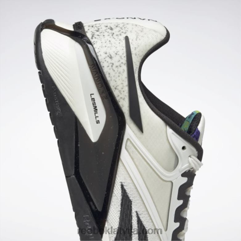 nano x2 vīriešu treniņa apavi les mills0T4641090 Reebok krīts / serde melns / trekns violets