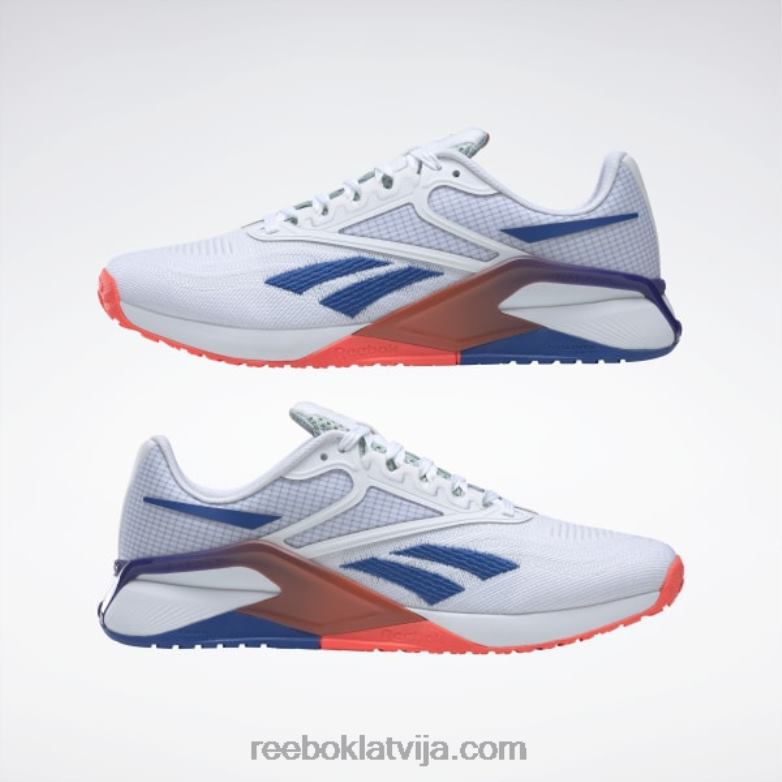 nano x2 vīriešu treniņa apavi0T4641046 Reebok ftwr balts/vektorzils/oranžs uzliesmojums