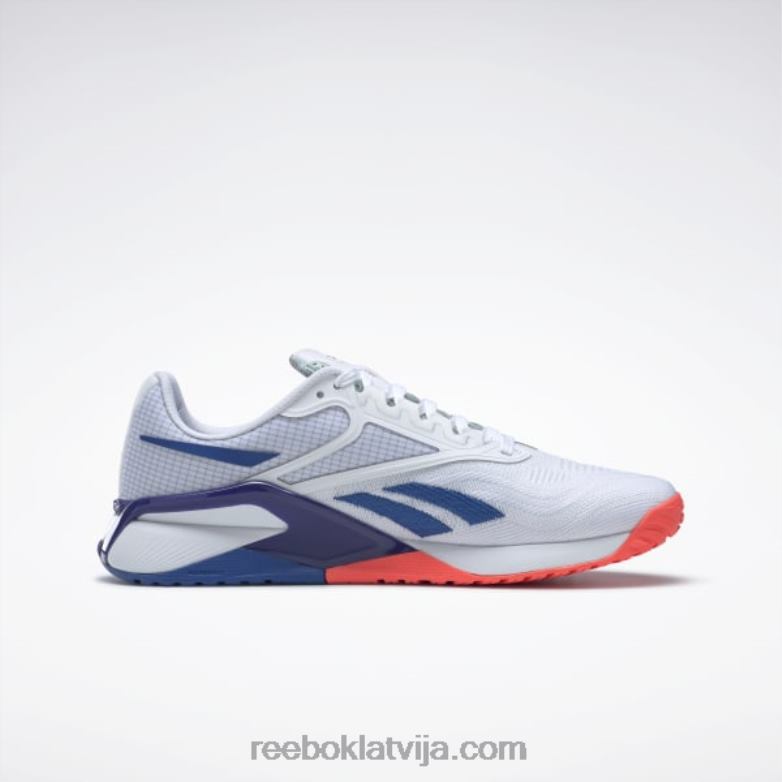nano x2 vīriešu treniņa apavi0T4641046 Reebok ftwr balts/vektorzils/oranžs uzliesmojums