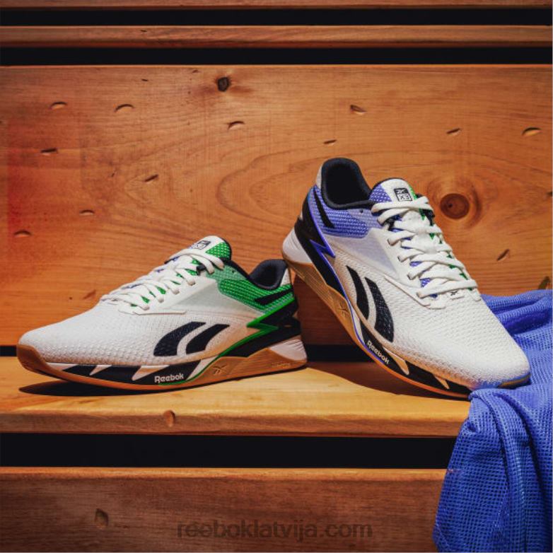 nano x3 apavi0T46423 Reebok ftwr balts/glen zaļš/vektorzils