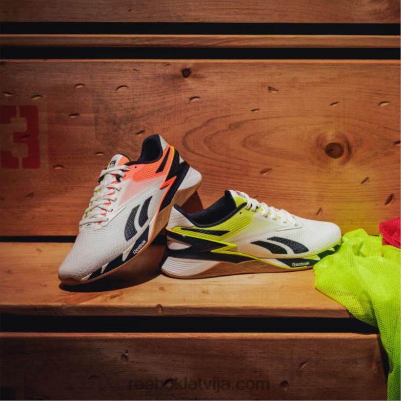 nano x3 apavi0T46425 Reebok ftwr balts/oranžs uzliesmojums/saules skābe dzeltens