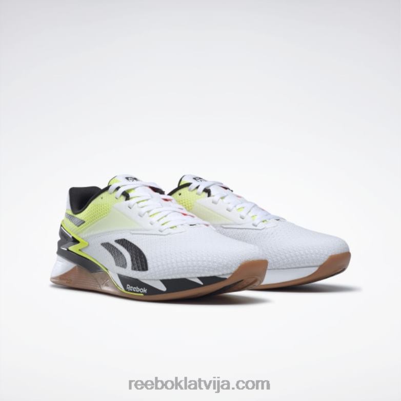 nano x3 apavi0T46425 Reebok ftwr balts/oranžs uzliesmojums/saules skābe dzeltens