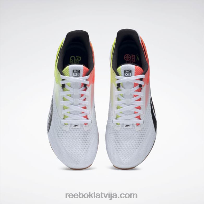 nano x3 apavi0T46425 Reebok ftwr balts/oranžs uzliesmojums/saules skābe dzeltens