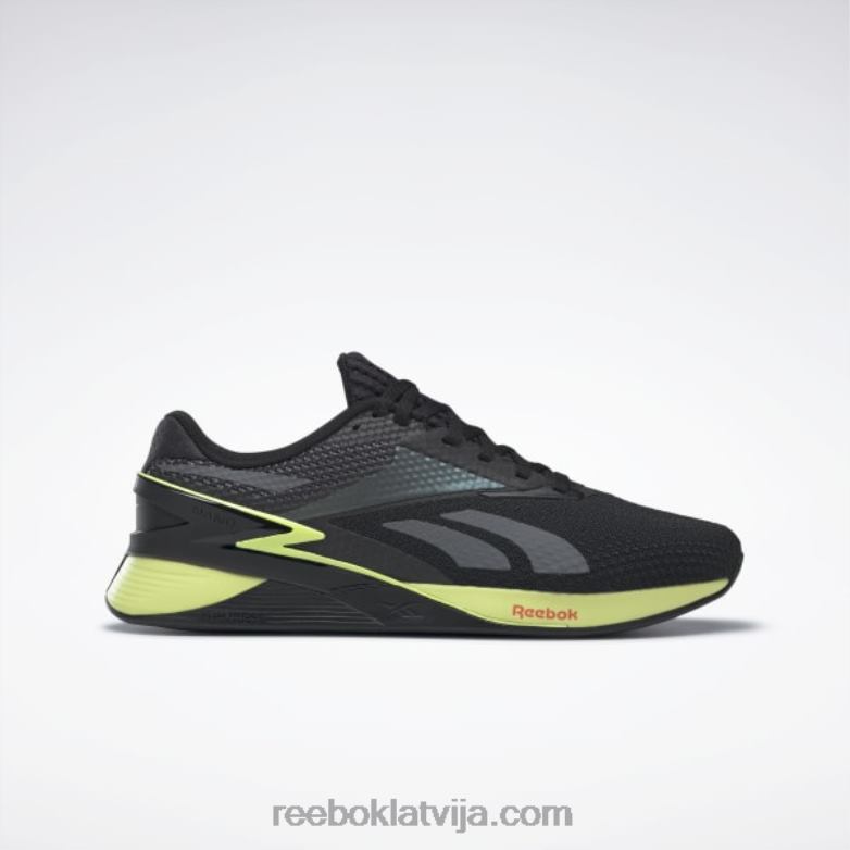 nano x3 apavi0T46435 Reebok kodols melns/enerģisks mirdzums/smash orange s23-r