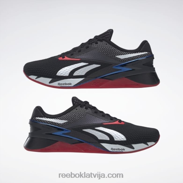 nano x3 apavi0T46438 Reebok kodols melns/ftwr balts/vektorzils