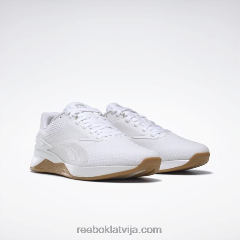 nano x3 sieviešu apavi0T46410 Reebok ftwr balta/auksti pelēka 2/reebok gumijas gumija-01