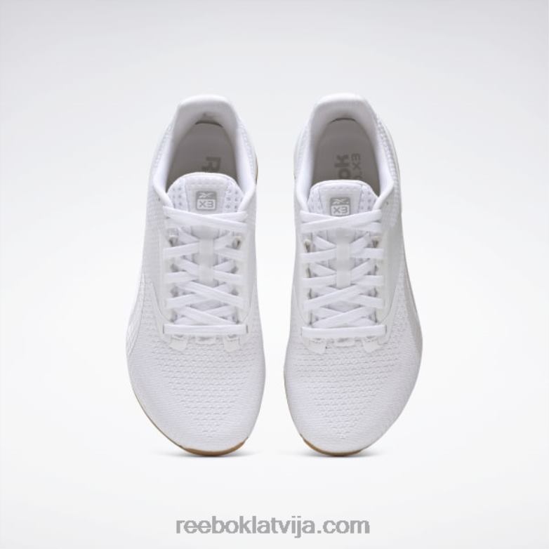 nano x3 sieviešu apavi0T46410 Reebok ftwr balta/auksti pelēka 2/reebok gumijas gumija-01
