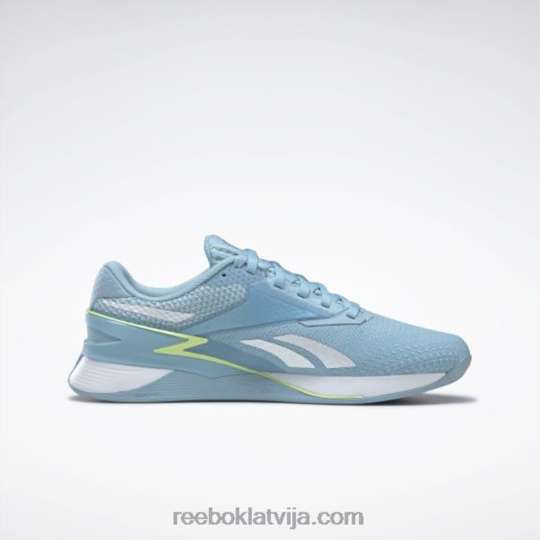 nano x3 sieviešu apavi0T464113 Reebok zila pērle/enerģijas mirdzums/persiku pūciņš s23-r