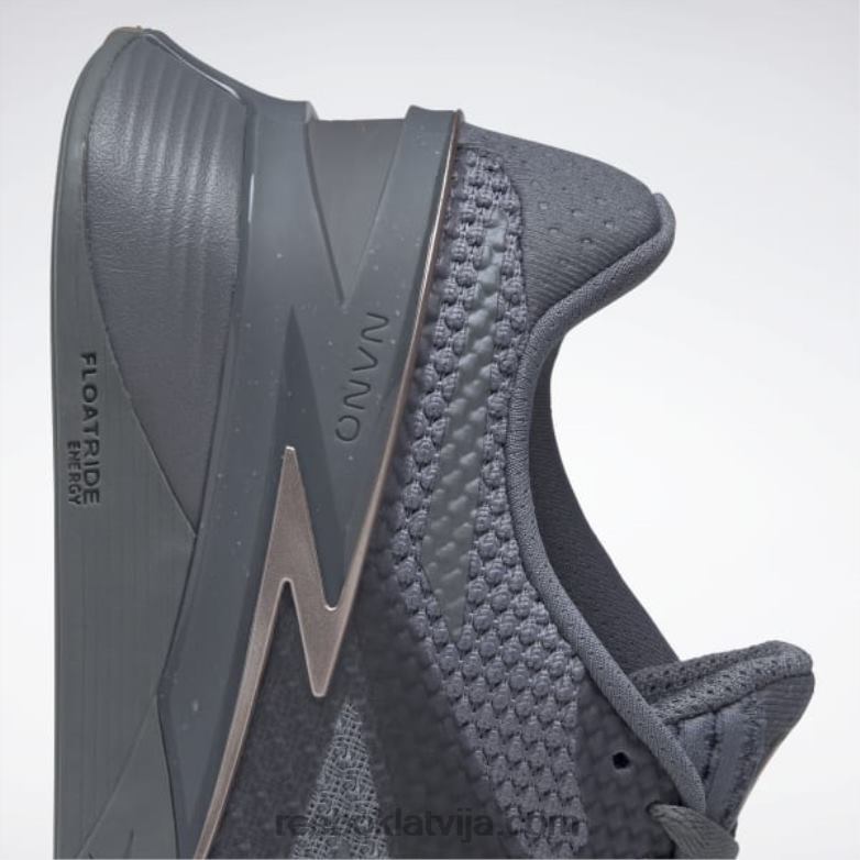 nano x3 sieviešu apavi0T46418 Reebok tīri pelēks 6/tīrs pelēks 7/taupe met s23